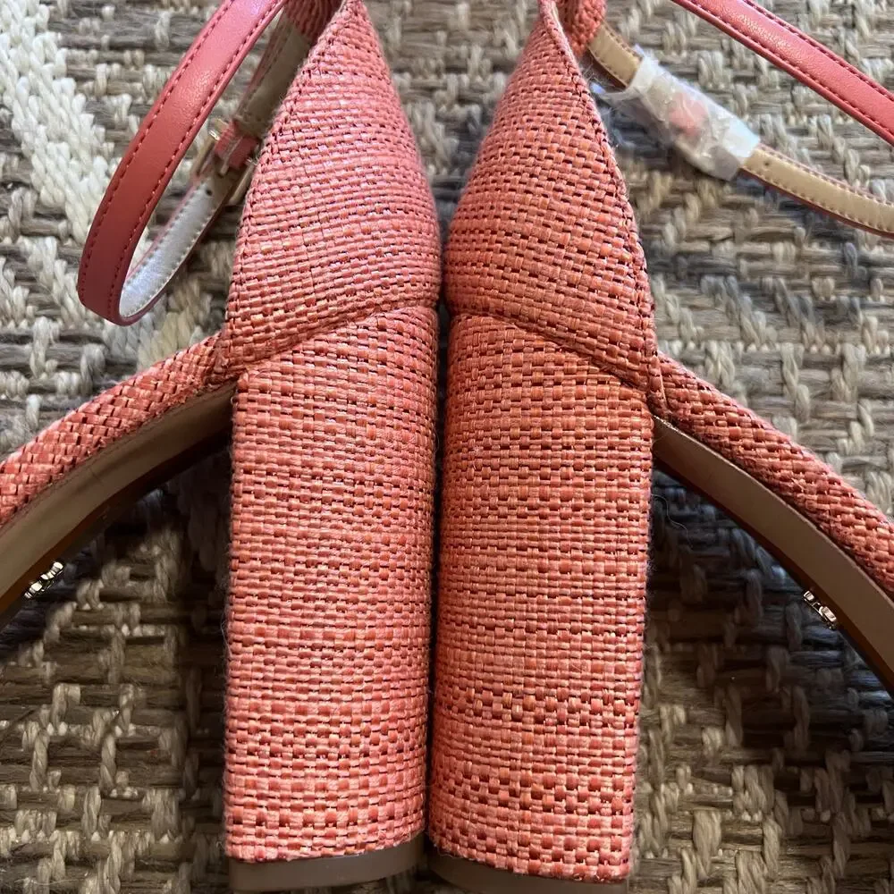 Sam Edelman Yaro coral heel Sz 10.5